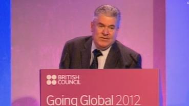 Martin G Bean, Vice-Chancellor of the Open University addresses Going Global 2012