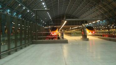 High speed terminates at St Pancras International