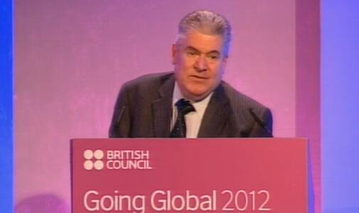 Martin G Bean, Vice-Chancellor of the Open University addresses Going Global 2012